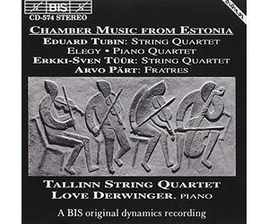 Derwingertallinn 4Te Chamber Music from Estonia (Tallinn Quartet, Derwinger (CD)