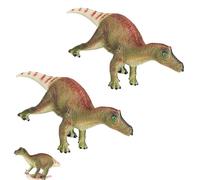 Derwrtup 2 Pezzi Dinosaurs, Dinosauro Figure Maiasaura, Fedele ai Dettagli, Giocattolo da Collezionare, Ottimo Regalo per Ragazze e Ragazzi a Partire 3 Anni in su, 39 x 14 x 13 cm