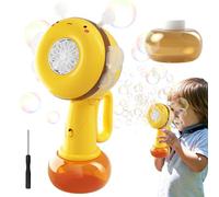 Derwrtup Bacchetta Soffia Bolle - Giocattolo Bacchetta Bolle | Forma Ape Rotante Portatile Luci Colorate Gioco Spiaggia Aula Bambini Esterno Festa Viaggio Compleanno