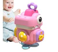 Derwrtup Bambini Dinosauro | Palla Occupazione per la promozione precoce | Coordinazione occhio-mano dadi sensoriali gioco per bambini in età prescolare abilità sviluppo a casa e in viaggio