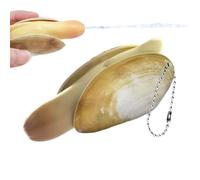 Derwrtup Giocattolo d'acqua per bambini, schizzi d'acqua a forma di conchiglia Geoduck, schizzi d'acqua per vasca da bagno, viaggi, giardino, piscina e attività all'aperto