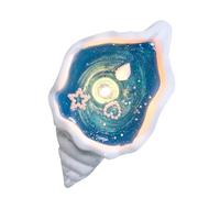 Derwrtup profumate con conchiglia di mare, candela di conchiglia - candela di di soia fatta a mano | aromaterapia in legno di sandalo con lunga durata per la casa, il bagno