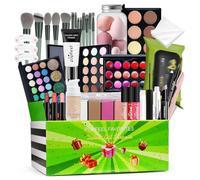 Derwrtup Set da trucco da donna, 24 pezzi, set completo da viaggio, set di trucchi multiuso, per adulti, uomini, donne, truccatori, estetiste