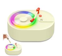 Derwrtup Umidificatore,Umidificatore Diffusore di Fragranze Multifunzionale per Ambienti | 2 Modalità Vapore, Ricaricabile, Illuminazione Ambientale Multicolore per Aromaterapia Domestica e Design