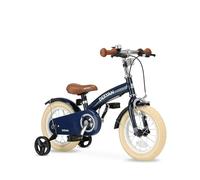 Deryan Bicicletta per bambini di lusso | 3 in 1 | 12, 14 o 16 Pollici | Con Rotelle e Pneumatici ad Aria | Bambino e Bambina