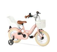 Deryan Bicicletta Zoey per Bambini 12 Pollici Rosa 3-6 Anni