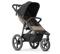 Deryan Bolt Jogger Passeggino combinato per ogni terreno - Pieghevole e portatile - Passeggino per jogging a partire dai 6 mesi (Hazel)