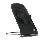 DERYAN Buddy - Altalena per neonato, ergonomica, morbida, regolabile e pieghevole, da viaggio per bambini da 0 a 9 kg, colore: Nero