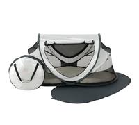 Deryan Culla da viaggio per bambini con materasso dalla nascita a 4,5 anni - Culla pop-up per bambini - Tenda da montare in 2 secondi - inclusa zanzariera e borsa da viaggio - 136x84x62cm