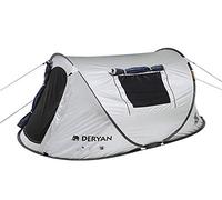 DERYAN Tenda a cupola Deryan Pop Up - 2 persone - Anti-UV 50+ - Crema | Deryan 2 POSTI