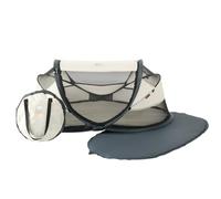 DERYAN Lettino da compeggio Baby Luxe - Compreso materasso - Crema | Deryan 1 POSTO