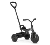 Deryan Triciclo 2in1 Drifter - Triciclo per bambini da 2 anni a 6 anni - Aiuto per l'apprendimento della deambulazione, portata fino a 25 kg - In arra di sterzo, cintura di sicurezza - Pieghevole