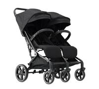 Deryan XP X2 Passeggino 2 in 1 - Piccolo, Compatto e Pieghevole - Da Nascita a 4 Anni - Seggiolino Fino a 22 kg - Grigio