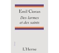 Des larmes et des saints