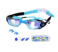 Des lunettes natation pour, des lunettes de natation pour les | Lunedì de piscine anti-brouillard avec bouchons d'oreille - Protection UV Eyewear de sports nautiques, verres de natat