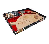 Des pizzas à la pelle !: Coffret avec 6 planches gravées, 1 roulette à pizza et 1 livret de recettes (Versione Francese)