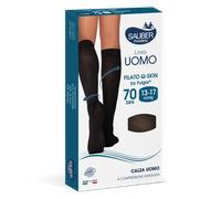 Desa Pharma CALZA SAUBER UOMO QSKIN 70 GESSATO BORDEAUX NERO S/M