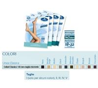 Desa Pharma collant Sauber 140 denari in microrete bisquit taglia 3 - Collant defaticante, 1 paio