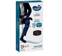 Desa Pharma SAUBER PHARMA UOMO CALZA DRYARN 70 DENARI NERO TAGLIA L/XL