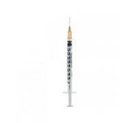 SIRINGA PER INSULINA EXTRAFINE 1ML 100 UI AGO REMOVIBILE 25 GAUGE 0,5X16 MM 1 PEZZO