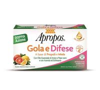 DESA PHARMA Srl Integratore Apropos Gola Difese con propoli e miele, 16 pastiglie