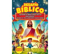 DESAFÍO BÍBLICO: APRENDIZAJE DE LA BIBLIA,RETOS Y JUEGOS CRISTIANOS , ACTIVIDADES DIVERTIDAS, DISEÑADO PARA NIÑOS,ADOLECENTES Y TODA LA FAMILIA O PARA ... laberintos y mucho mas, valores cristianos