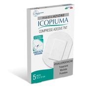 DesaPharma Icopiuma Compresse Adesive Sterili In TNT 10x12,5cm 5 Pezzi