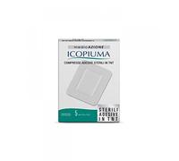 DesaPharma Icopiuma Compresse Adesive Sterili In TNT 10x12,5cm 5 Pezzi