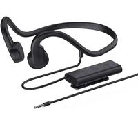 DESAV Cuffie di conduzione ossea cablata, 3,5 mm o di Tipo C, Cuffia per Esterni all'aperto, riduzione del Rumore Impermeabile Impermeabile con Microfono, per Correre, Sport, Fitness,3.5mm