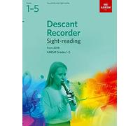 Descant Recorder Sight-Reading Tests, ABRSM Grades 1-5: from 2018