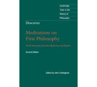John Cottingham Descartes: Meditations on First Philosophy (Tascabile)