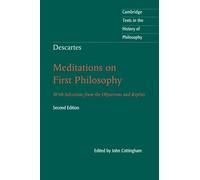 John Cottingham Descartes: Meditations on First Philosophy (Tascabile)