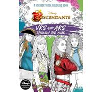DISNEY BOOK GRO Descendants: A Wickedly Cool Coloring Book: VKs and (Tascabile)