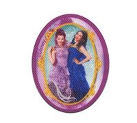 Descendants Mal & Evie - Toppe termoadesive Patch Toppa ricamate, misura: 6,2 x 4,7 cm