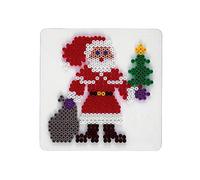 Desconocido Hama Perlen 284 - Parete Forata Babbo Natale