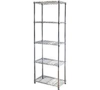 Desconocido Kit Closet Stylo - Libreria Metallica, 5 Ripiani
