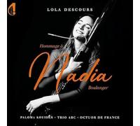 Nadia Boulanger Lola Descours: Hommage À Nadia Boulanger (CD) Album Digipak
