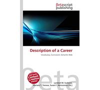 Description of a Career: Vocabulary, Curriculum, Semantic Web