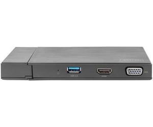 Descrizione Con la docking station universale da viaggio USB 3.0 di DIGITUS avete le interfacce più importanti sempre con voi. NEW