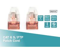 Digitus DK1644050WH Cavo Rete, Cat-6 - 5 m, Cavo patch - S-FTP - LSZH