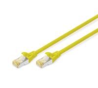 Digitus Cavo patch DK-1644-A-070/Y Cat.6A S/FTP Doppia schermatura LSZH Giallo 7 m