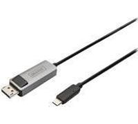 DescrizioneIl cavo adattatore bidirezionale DIGITUS USB Tipo C DisplayPort supporta il trasferimento da una sorgente USB Tipo NEW