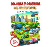 Descubre y Colorea - Los Transportes