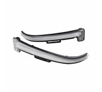 DESDE QQHH Indicatori di direzione dinamici a LED, indicatori di direzione laterali, luci lampeggianti per Peugeot 3008 5008 2017 2018 2019 2020 2021 Automobili indicatori direzione(Crystal)