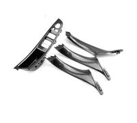 DESDE QQHH Maniglia per Porta per BMW Serie 5 F10 F11 520d 525d 530d 535i LHD E RHD Maniglia Interna della Portiera, Pannello di Rivestimento Interno(LHD-Carbon-4PCS)