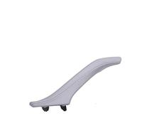 DESDE QQHH Maniglia per Porta per BMW Serie 5 F10 F11 F18 520i 523i 525i 528i LHD RHD Maniglia Interna in Pelle per Portiera Passeggero, Parti di Ricambio(Left Gray)