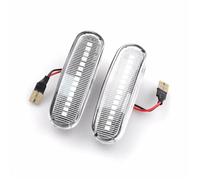 DESDE QQHH Per Abarth Per Grande Per Pando (199) Per Pando (199) Luce posizione laterale a LED Dynamic Smoke indicatore direzione 51717793 51942933 Automobili indicatori direzione(Crystal)