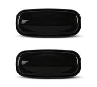 DESDE QQHH Per Land Per Rover Per Discovery 2 1999-2004 Per Defender Per Freelander 1 2002-2005 Luce posizione laterale a LED normale lampeggiante Ambra Automobili indicatori direzione(Smoked lens)