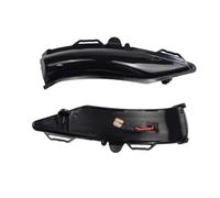 DESDEAQQHH Per Ford per Fiesta MK8 per Puma per MK2 2018 2019 2020 2021 Specchietto retrovisore dinamico a LED per auto luce gialla lente fumé freccia auto Indicatori