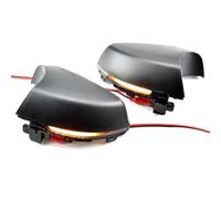 DESDEAQQHH Per VW Per Polo MK5 6R 6C 2009 2010 2011 2012 2013 2014-2017 Indicatore di direzione dinamico per specchietto retrovisore laterale Luce LED freccia auto Indicatori